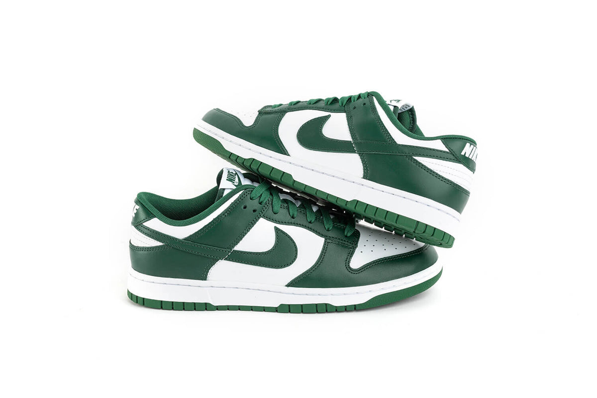 low varsity green dunks