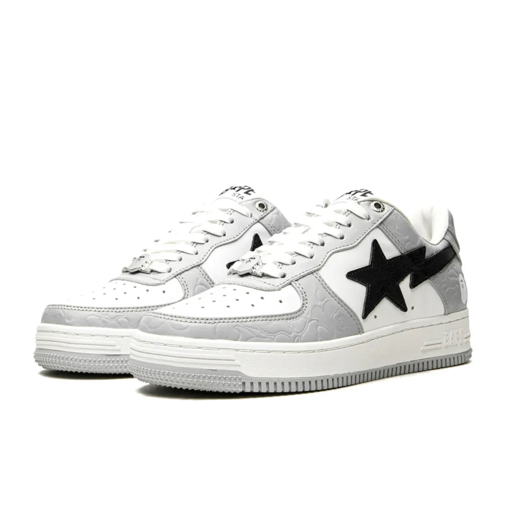 靴 BAPE STA GRAY A Bathing Ape Bape Sta Low 