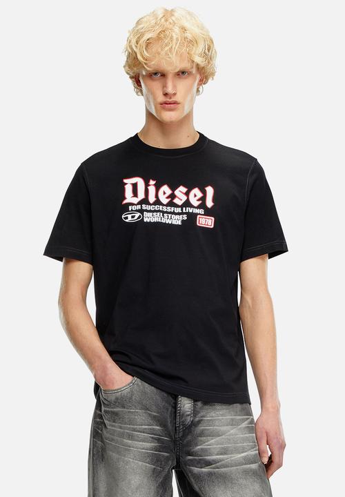 Diesel T-Adjust K1 Short Sleeve T-shirt (Black) – Limited Supply ZA