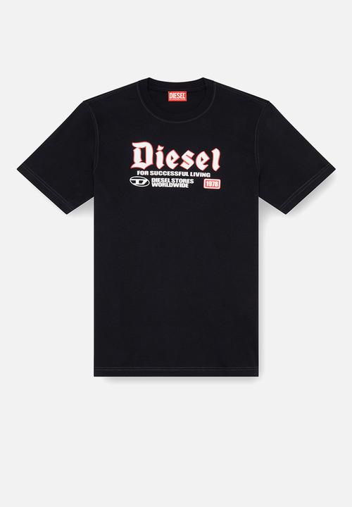 Diesel T-Adjust K1 Short Sleeve T-shirt (Black) – Limited Supply ZA