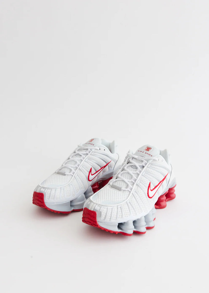 Nike Shox ホワイト/レッド Nike Shox TL “ Platinum Tint” Sneaker – Limited Supply ZA