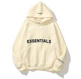 FEAR OF GOD Essentials 3D Silicon Applique Hoodies