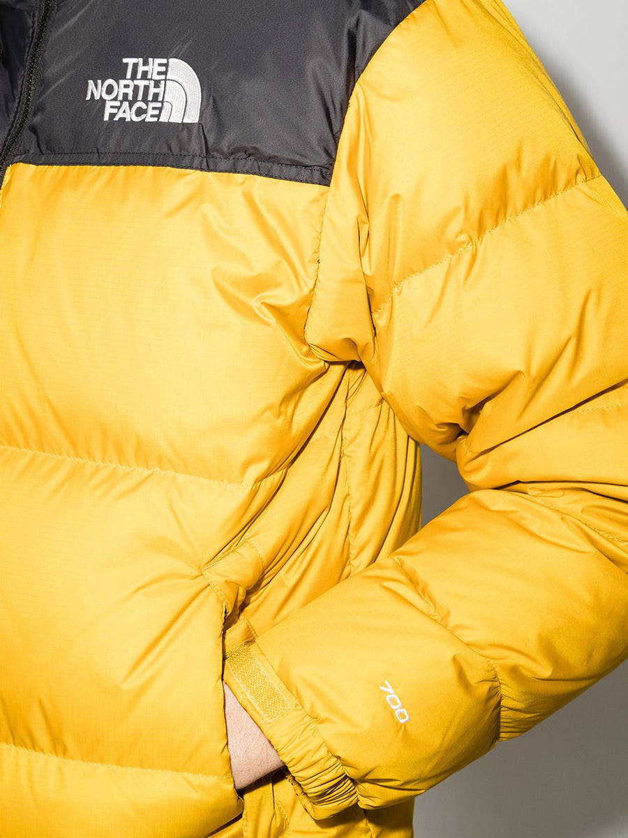 1992 nuptse jacket yellow best sale