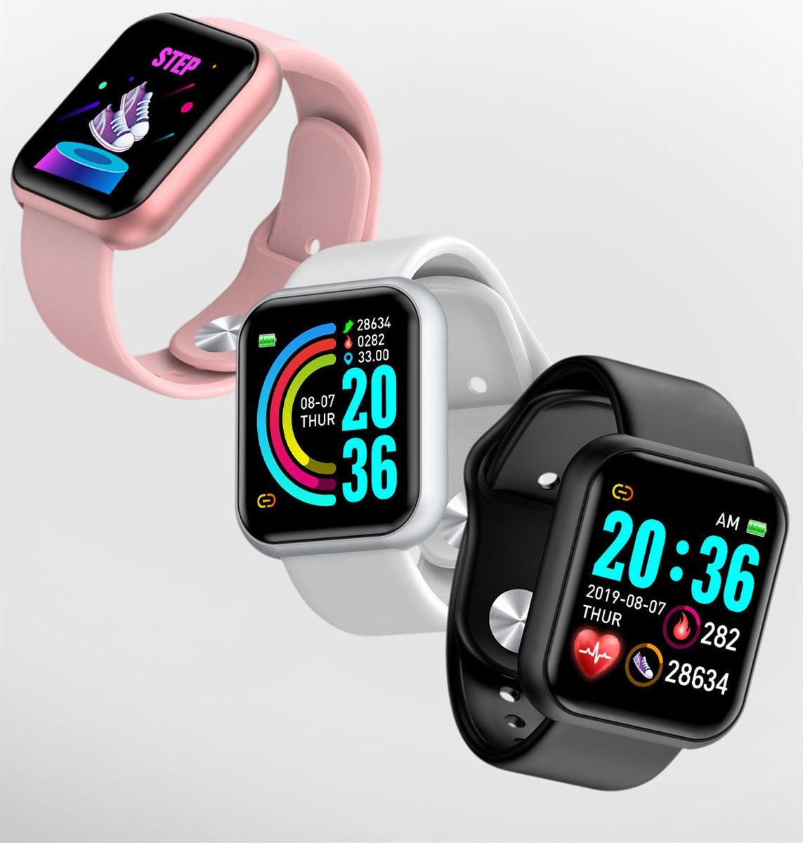 T500 Plus Smart Watch White Limited Supply ZA