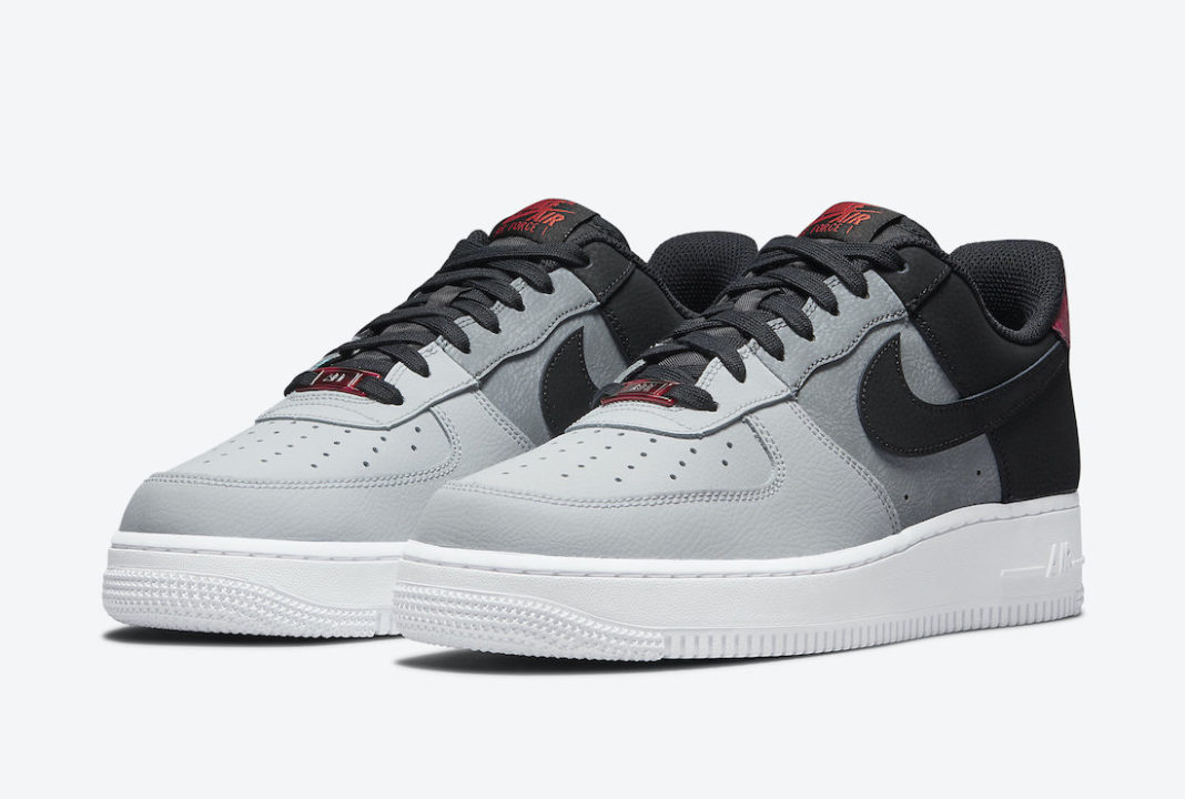 Grey and black nike air force Clearance
