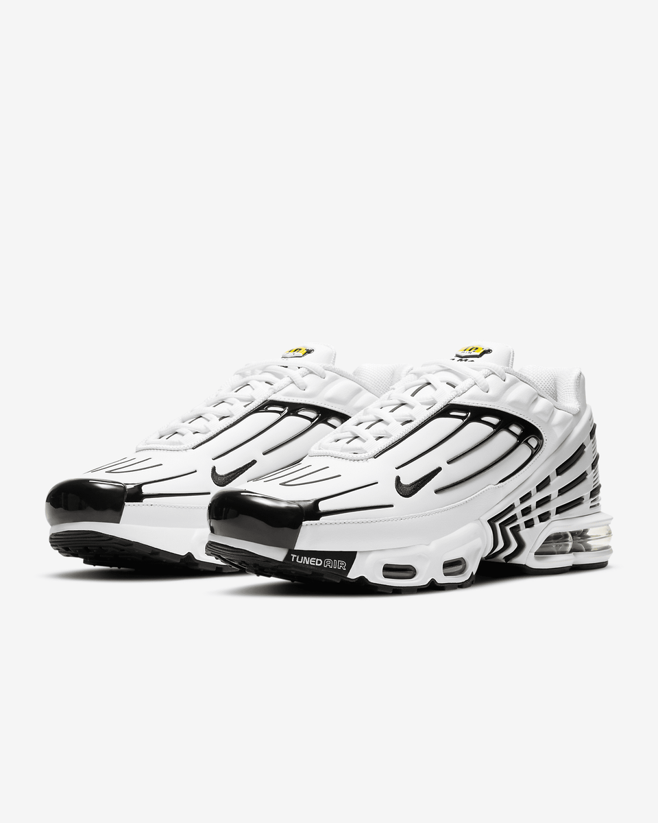 Nike tn top leather white