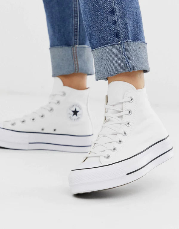 Converse Lift Canvas Hi Platform White Limited Supply ZA