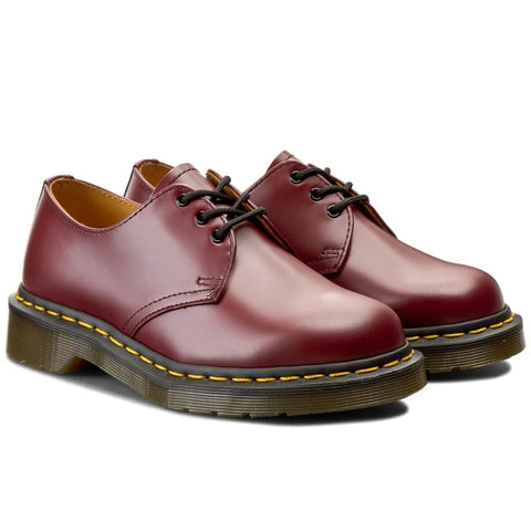 Dr Marten's 'Cherry Red' Low Boot Shoe