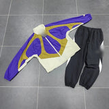 Nike Corteiz Vertigo Shuku Blue/Gold/White/Black Tracksuit Set (Top and Pants)