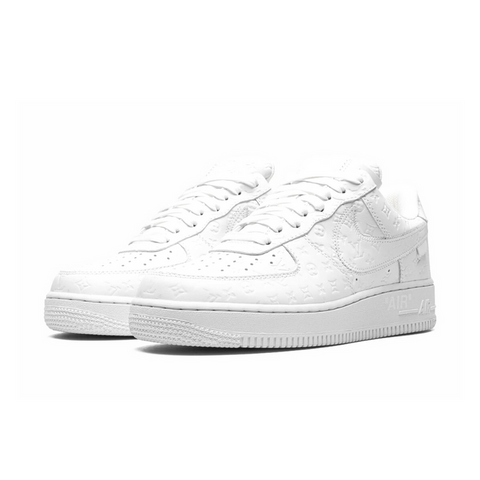 LOUIS VUITTON AIR FORCE 1 LOW "Virgil Abloh - White/White Sneaker