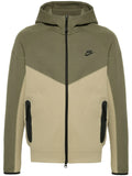 Nike Tech Fleece Tracksuit Combo Set (Jacket and Pants) - Green Ligh Khaki