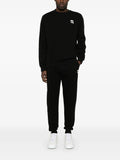 Karl Lagerfeld Men’s Core Iconic Sweat Crewneck Black