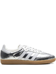adidas Samba OG "Silver Metallic Cracked Leather" sneakers