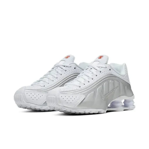 Nike Shox R4 White Metallic