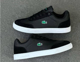 Lacoste T-Clip Casual Leather Black Sneakers