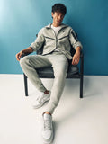 Nike Tech Fleece Tracksuit Combo Set (Jacket and Pants) - Grey