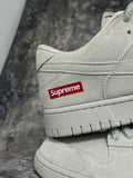 Nike Dunk Low x Supreme "Grey" sneakers