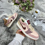Nike Air Jordan 1 Low "Pink Light Brown Beige" sneakers