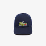 Lacoste Big Crocodile Adjustable Navy Cotton Cap