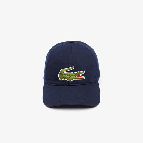 Lacoste Big Crocodile Adjustable Navy Cotton Cap