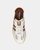 Adidas - Samba Mule Woven White / Brown Slip On Sneakers