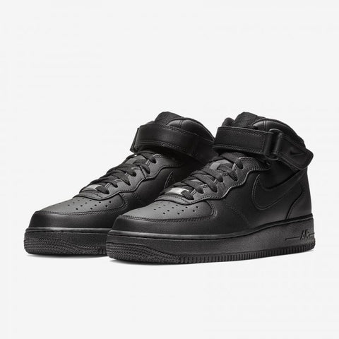 Nike Air Force 1 Mid Sneaker - Black