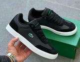Lacoste T-Clip Casual Leather Black Sneakers