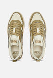 Diesel Mens S-Ukiyo V2 Low Olive Sneaker