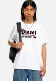 Diesel T-Adjust K1 Short Sleeve T-shirt (White)