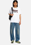 Diesel T-Adjust K1 Short Sleeve T-shirt (White)
