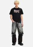 Diesel T-Adjust K1 Short Sleeve T-shirt (Black)