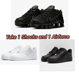 1x Nike Shox TL and 1x Nike Airforce 1 Sneaker - Combo Deal