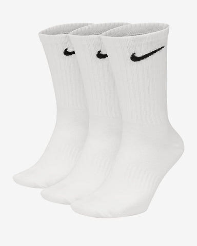 Nike Long Length Socks White (3-Pack)