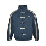 adidas CTT 3.1 Chinese high-neck jacket blue