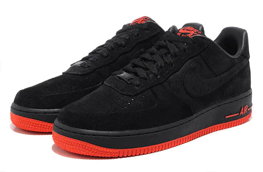 Nike air force 2025 1 low red black