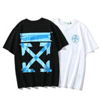 OFF-WHITE "Graffiti X Logo" Mens T-shirt
