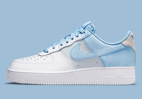 nike air force white and blue