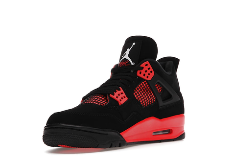 Jordan 4 retro on sale red and black