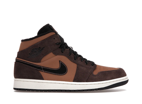 Air jordan 1 brown suede online