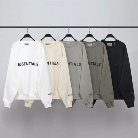 FEAR OF GOD Essentials 3D Silicon Applique Sweaters – Limited Supply ZA
