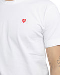 Comme Des Garçons Play embroidered logo T-shirt