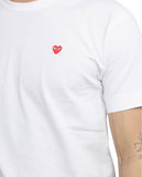 Comme Des Garçons Play embroidered logo T-shirt