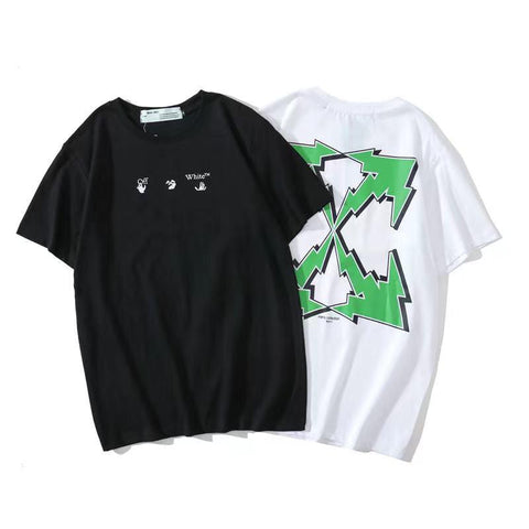 OFF-WHITE "Electric Lightening" Mens T-shirt